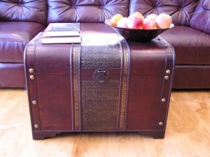 Leather Trunk